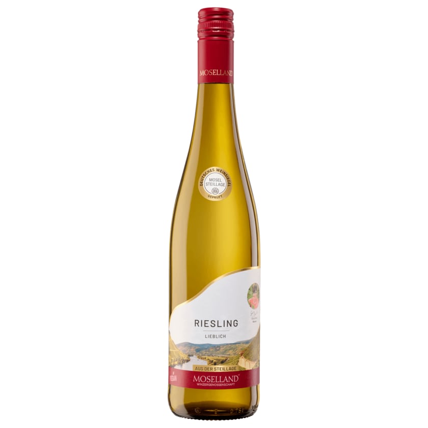 Moselland Weißwein Riesling Hochgewächs lieblich 0,75l